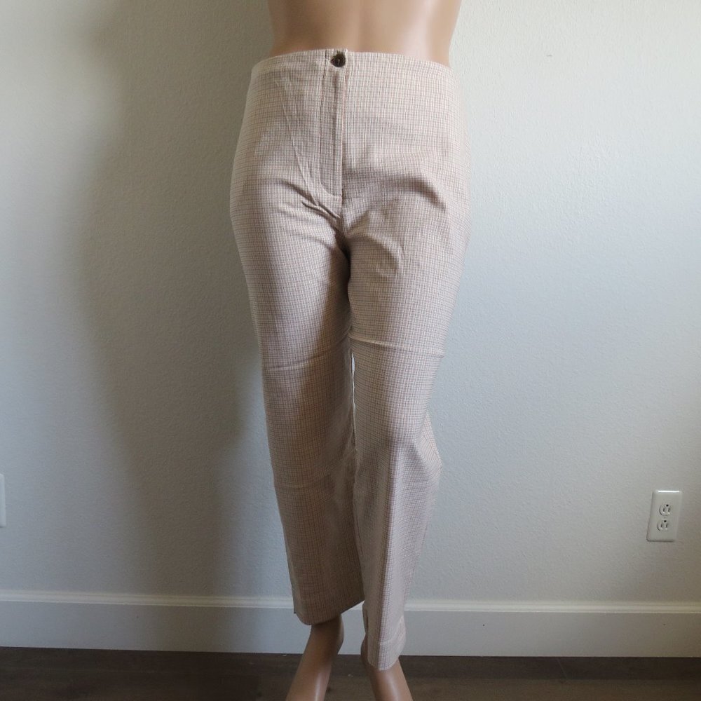 WORTHINGTON Women's Slim Ankle Plaid Business Casual Pants Plus Size 22W NWT - Picture 3 of 3